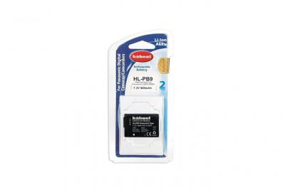 HAHNEL batterie hl-pb9 &eacute;quiv bmb9 pour panasonic
