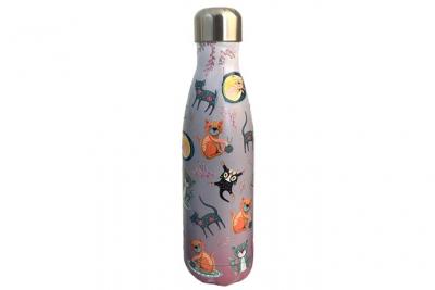 Enesco Bouteille isotherme en inox Chats By Allen