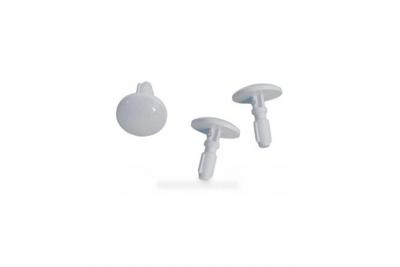 Bouton programmateur horloge blanc x3 pour four brandt - 3552799