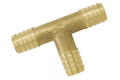 BOUTT&Eacute; - Raccord T&eacute; cannel&eacute; cylindrique pour tuyau &Oslash;20