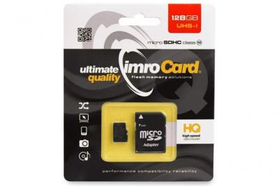 Carte m&eacute;moire imro 128 go (avec adaptateur carte sd)