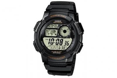 Casio Youth Digital World Time AE-1000W-1AV AE1000W-1AV Montre Homme