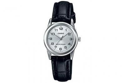 Casio Femmes Analogique Quartz Montre avec Bracelet en Cuir LTP-V001L-7BUDF