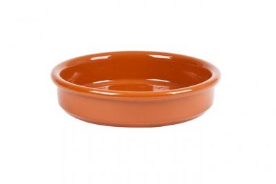 Cassolette pour cr&egrave;me br&ucirc;l&eacute;e 14 cm - Chevalier Diffusion - Marron - Terre Cuite
