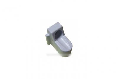 Charniere portillon evap blanc pivot 8 m pour r&eacute;frig&eacute;rateur ariston