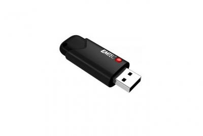 Cl&eacute; USB 3.2 Gen 1 Emtec Click Secure 256 Go Noir 