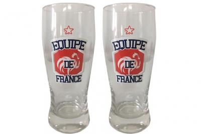 Set de 2 verres a biere 30cl FFF