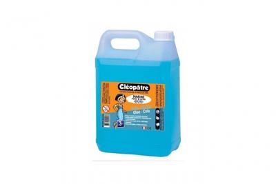 Bidon de colle bleut&eacute;e Cl&eacute;op&acirc;tre marine 5 litres - bleu