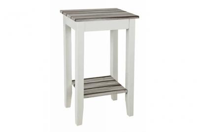 Haku M&ouml;bel 51147 Console Blanc/Maritime/Pin-40 x 30 x 69 cm