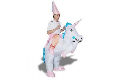 Costume De Magicien &Agrave; Dos De Licorne Gonflable D&eacute;guisement