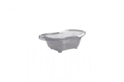DBB REMOND Baignoire b&eacute;b&eacute; + transat int&eacute;gr&eacute; - Gris Translucide