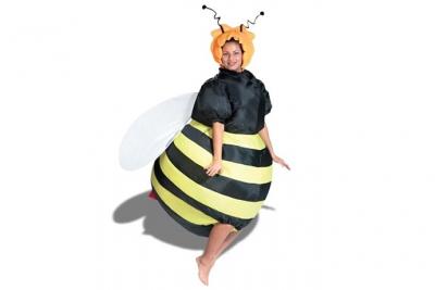 Eurroweb D&eacute;guisement d'abeille Gonflable Costume avec Chapeau
