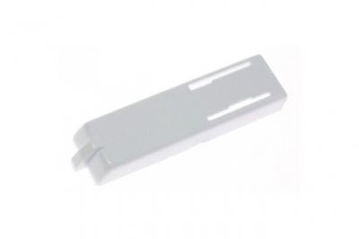 Dessus bouton poussoir eclairage blanc 110 mm pour refrigerateur indesit