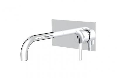 Essebagno - Encarond mitigeur lavabo chrom&eacute; encastr&eacute; - Chrom&eacute;
