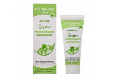 Alphanova B&eacute;b&eacute; Eryzinc Cr&egrave;me Pour Le Change Bio 75g