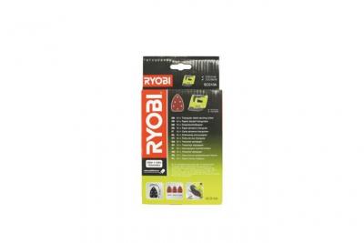RYOBI Assortiment 10 abrasifs auto-agrippants