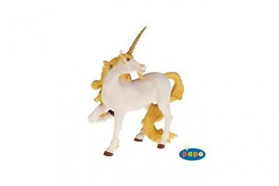 PAPO Figurine Licorne dor&eacute;e Pour Enfant