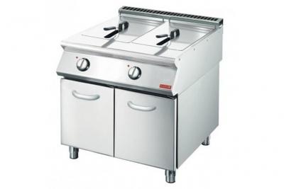 Friteuse Professionnelle Electrique 700 mm 2 x 10 L 