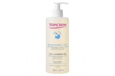 Topicrem Soins B&eacute;b&eacute; Bio Gel Nettoyant 2 en 1 500ml