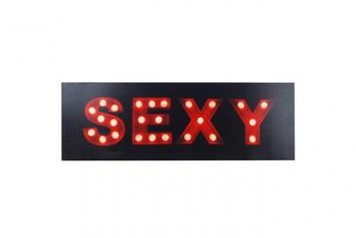 Grand cadre en toile sexy 90 x 30 cm