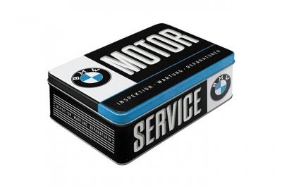 Nostalgic Art - Grande boite m&eacute;tallique BMW - 23 x 16 x 7.5 cm