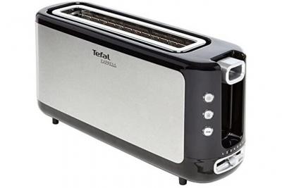 Grille Pain Avec 1 Fente 1000w Gris Noir