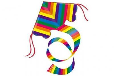 GUNTHER Cerf-volant monofil Rainbow