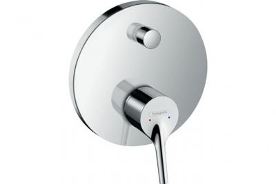 Set de finition Talis S pour mitigeur bain/douche encastr&eacute; chrom&eacute; Hansgrohe