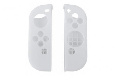 Housse silicone de protection pour Joy-Con de Nintendo Switch - Blanc