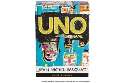 Jeu de cartes Mattel UNO Basquiat Artiste