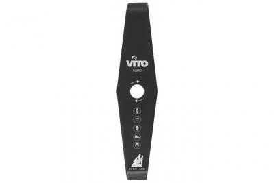 Lame de coupe 310mm VITO pour d&eacute;broussailleuse 2 dents alesage 25.4 standard