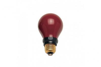 Lampe inactinique pour laboratoire, 15 W, 230 V, E27, Rouge - KAI4227