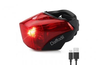 Lampe v&eacute;lo arri&egrave;re led rouge - daffodil lec510 - eclairage feu arri&egrave;re bicyclette vtt v&eacute;lo