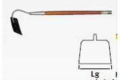 Binette LEBORGNE Nanterre manche droit bois PEFC L.130 cm