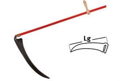 Leborgne - Faux &agrave; herbe sans talon 0,63kg sans manche - 277650