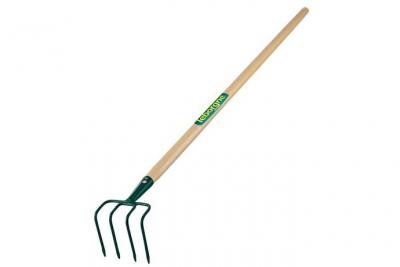 Petit croc 4 dents - manche bois certifi&eacute; pefc 100% - Leborgne