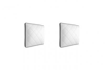 Lot de 2 oreillers Bultex sp&eacute;cial cervicales mousse m&eacute;moire 60x60