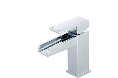 Luzz mitigeur lavabo cascade bas chrom&eacute; - ESSEBAGNO