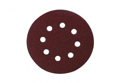 Makita - 10 Disques abrasifs Diam. 125 mm auto-agrippant 8 trous (bois/m&eacute;tal)-P435330-400
