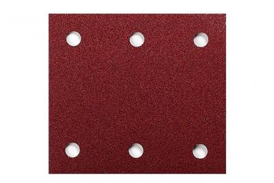 Makita - feuilles abrasives 114 x 102 mm et 6 trous d'aspiration - Grain : 80