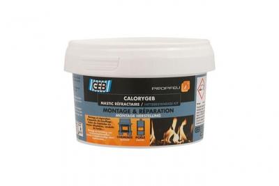 GEB 103511 Calorygeb Mastic r&eacute;fractaire Pot de 300 g Noir