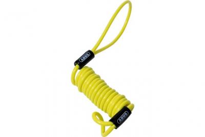 Memory cable abus pour bloque-disque sur moto, jaune
