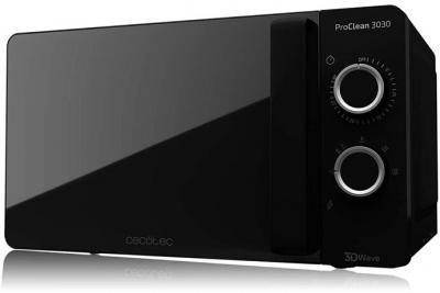 Micro ondes de 20l avec minuterie 700w noir
