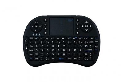 Mini clavier Bluetooth pour AMAZON Fire HD 8 Tablette Sans Fil AZERTY Rechargeable (NOIR)