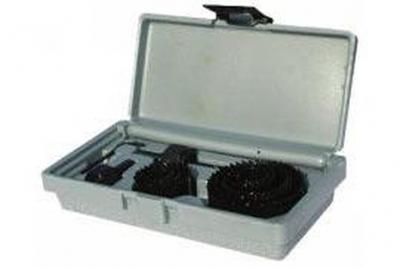 Outifrance - Coffret scies cloche + lames + mandrins + m&egrave;che et cl&eacute;