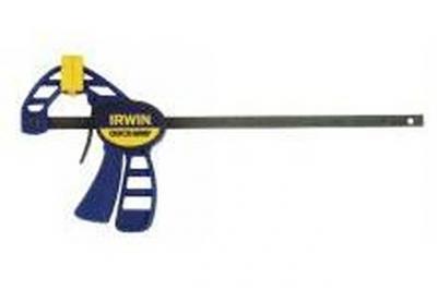Irwin T53006EL7 Micro serre-joint/&eacute;carteur, Bleu/Noir,115 mm