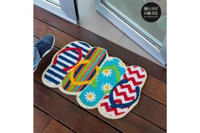 Paillasson Felpudo Chanclas Oh My Home 