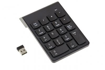 Pav&eacute; Num&eacute;rique USB SANS FIL 18 Touches