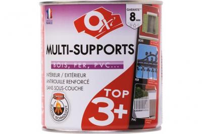Peinture satin&eacute;e multi-supports TOP3 Oxi - Blanc - 2,5 l