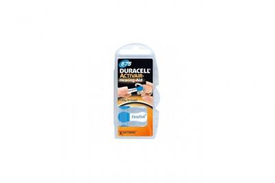 Piles Auditives Duracell Activair 675, 5 Plaquettes - Bleu